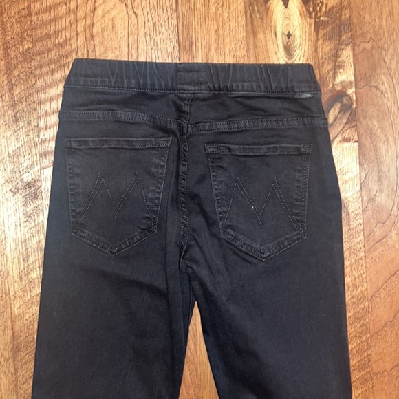 Mother Woman’s Black Pull On The Quickie Cruiser Pants Size 26 - Picture 6 of 7